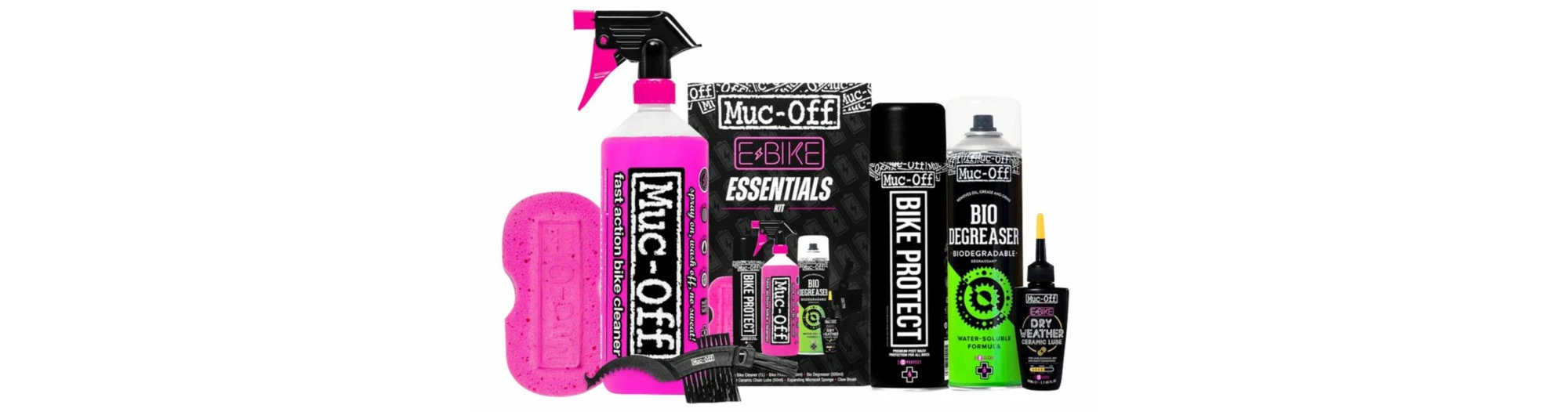 Muc-Off Kit D'entretien Essential E-bike 3 Muc-Off Kit D'entretien Essential E-bike