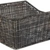 BASIL Panier/porte-bagages Cento Rattan Look -Vélos De Route Soldes pnr pbg cento rattan look 21